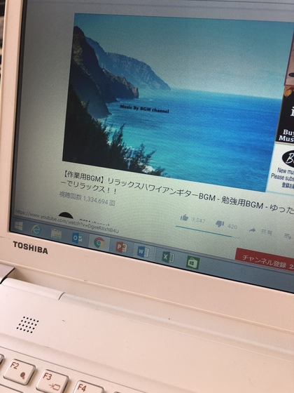 仕事の集中を高めたいとき